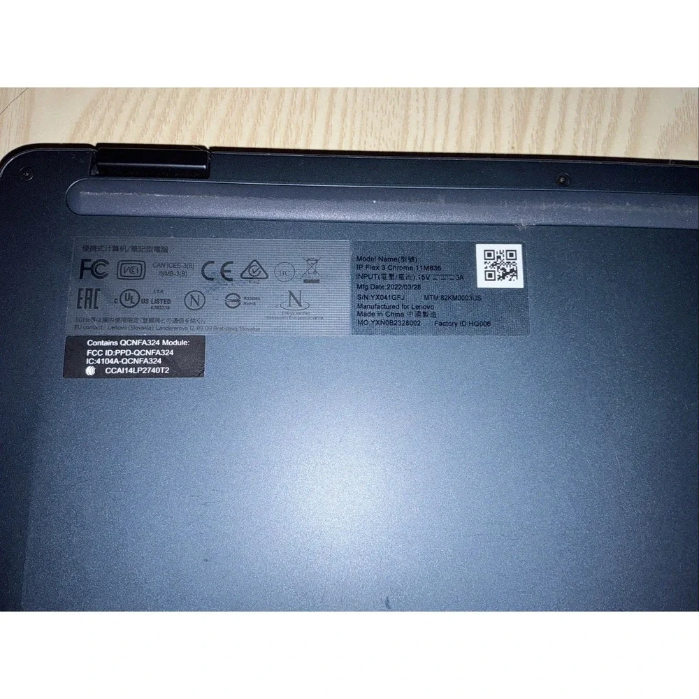 Lenovo Flex 3 Chromebook 11 Inch Touchscreen‎ 2 In 1